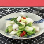 【DAIGOも台所】食感で楽しむ♪いかと春野菜の炒めもの｜野菜中心のメニューで必要な栄養を摂取！