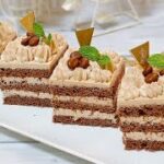 コーヒースクエアケーキの作り方 How to make a coffee milk cake