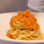 【野菜だけでこんなに美味しい!】パプリカのパスタの作り方【Linguine con Peperone】