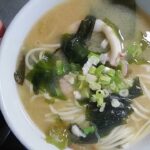 Miso seafood soup noodles | 味oシーフードスープ麺 | 味噌海鮮湯麵 | DIY recipe | DIYレシピ | DIY 레시피