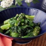 【小松菜のナムル】レンジで簡単!パパッと副菜♪|macaroni(マカロニ)