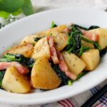 【ほうれん草とじゃがいものガリバタソテー】食欲そそる!お弁当にも♪|macaroni(マカロニ)