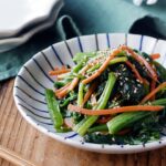 【ほうれん草とにんじんのナムル】レンジで簡単！パパッと副菜♪｜macaroni（マカロニ）