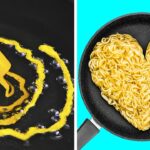 ステキで簡単な麺、卵、ジャガイモのレシピ