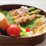 高校生女子のお弁当作り【豚肉のアスパラ巻とかにかまオムレツ】時短で簡単料理動画