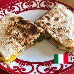 ヘルシーで簡単な野菜ピアディーナ