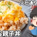 【簡単料理 時短レシピ】そぼろ親子丼を作ったぞ！【ゆっくり料理】