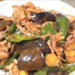 簡単レシピ!失敗ない!「夏野菜」🍆🥩の、辛味噌炒め!👍