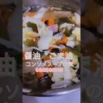 野菜スープ😊🍚vegetable soup😎🧅🥬🥕