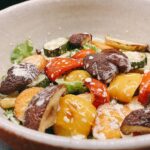 マヨネーズドレッシングと夏野菜のオーブン焼きサラダ【365日サラダ記念日108皿目】※概要欄にレシピあり