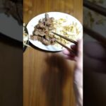 カシラ葱塩焼き＆野菜炒め/晩飯 Dinner 献立ネタ