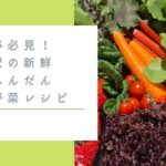 タレ必見！軽井沢新鮮採れたて野菜の蒸し野菜レシピ＜GONOSARA＞