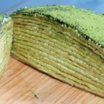 抹茶ミルクレープケーキの作り方 レシピ☆How To Make Matcha(Green tea) Crepe Cake Recipe