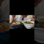 [ #Shorts ]豚カツ丼とラーメン[咀嚼音 飯テロ 外食 動画]大衆食堂で食べるオヤジJapanイニシエ系