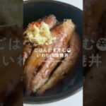 ごはんがすすむ!簡単いわしの蒲焼丼🐟 #shorts #saomamecooking