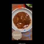 昨日の夕食❗️メインはとろとろハンバーグ😋