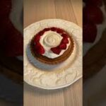 寝る前に食べられる贅沢スイーツ！ストロベリータルト
