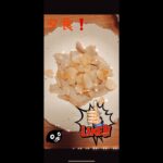 昨日の夕食❗️メインは豚トロの新ニンニク炒め😋