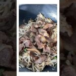 「本日の晩ご飯】はジンギスカン丼！