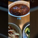 メインは、煮込みハンバーグですよー😅