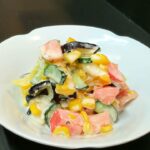 タレが美味しい簡単レシピ!夏野菜のニンニクヨーグルト和え