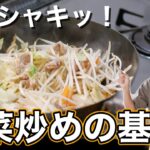 塩の使い方を知るとうまくなる!野菜炒めの簡単な基本