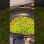 【料理】#shorts  豚肉と野菜の中華風炒め定食