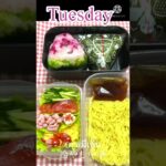 #shorts#お弁当(かなみ)メンマイブーム#shorts#ปิ่นโตข้าวห่อหนึ่งสัปดาห์(จันทร์ถึงศุกร์)#shorts#obento one week