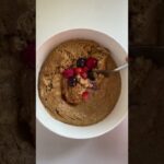 【便秘解消朝ごはん】オールブランプロテインケーキ