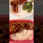 栄養士次女の母が自分で自分のお弁当を作ってみた。　最後空いた部分にししとう炒めを入れたよ。　＃遅番弁当