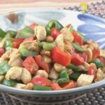 ピーマンと鶏肉のコロコロ甘辛炒め【夏野菜レシピ】