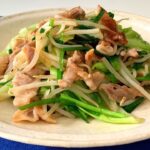 【時短レシピ】炒めないのがポイント!栄養満点の肉野菜炒めの作り方