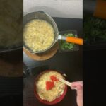 元丸亀製麺店員が作る、明太玉子あんかけうどん