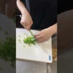 【野菜の切り方】ネギの小口切りをしてみた！！