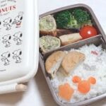 これでもキャラ弁？【高校生のお弁当】野菜多め 可愛いSNOOPYのお弁当箱