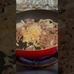 #shorts ねぎ塩牛丼の作り方!!