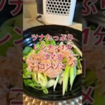 【こういうのでいいんだよ健康めし】ねぎツナ丼で腸活する😊 #shorts