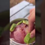 【キャンプで丼】外で食べるまぐろアボガド丼が美味すぎた #ソロキャンプ #solocamping #キャンプ飯 #vlog #shorts