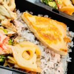 さっぱり副菜たっぷり!メカジキの照り焼き弁当🐟#作り置き弁当 #お弁当動画 #お弁当詰め方