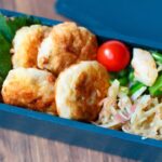 【 10分弁当 】はんぺん豆腐揚げ焼きのお弁当〜包丁もまな板もいらない 【 bento 】(406)