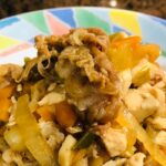 玉ねぎたっぷり 麻婆豆腐 子供が食べやすい味 レシピ付き↓ Simmered Beef Tofu Onion 🧅 with Miso