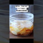 さっぱりやみつき!つくりおき!新生姜の甘酢漬け(ガリ)のレシピ #short #榎本美沙