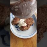 とろとろチーズソースのふわふわハンバーグの作り方・レシピ／ばあちゃんの料理教室 #shorts