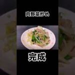 肉野菜炒め