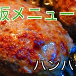 【クックダイジェスト】ハンバーグ＆野菜添え（簡単レシピ）