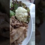 日常編「豚バラ肉の焦がし醤油」夕食やお弁当に簡単に作れる。#気楽にクック #吃音 #簡単レシピ #豚バラ肉 #焦がし醤油