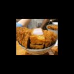 極厚カツ丼を注文しました！