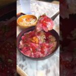 生肉丼#東京グルメ #食べ物 #日本食 #フードシェアリング #料理 #料理動画 #レシピ #おうちごはん