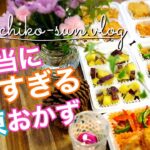 【お弁当おかず作り置き】冷凍保存簡単レシピ5品｜100均冷凍トレー｜鶏ひき肉・鶏もも肉・小松菜・さつま芋・ピーマン・パプリカ