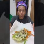 egg shell cooking tempura野菜の殻揚げ#shorts